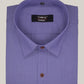 Cotton Tanmay Satin Orchid Purple Color Full Sleeves Formal Shirt for Men's