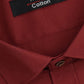 Cotton Tanmay Maroon Color Formal Shirt for Men's