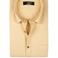 Light Yellow Color Mercerised Cotton Shirt For Men's