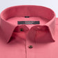 Strawberry Pink Color Mercerised Cotton Shirt For Men's