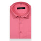Pink Color Lycra Cotton Shirt For Men's
